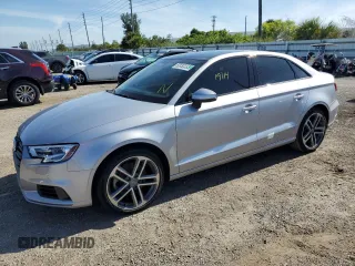 2020 Audi A3 Sedan Premium with VIN WAUAUGFF9LA000734, listed as a Copart auction lot 50632333 with 19,114 mi miles. Bid and sale history available at carsss.com. Image 1.