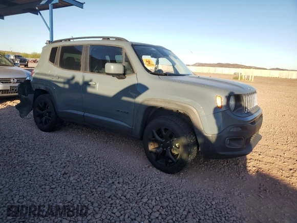 2017 Jeep Renegade Latitude z VIN ZACCJBBB6HPF05681, wystawiony jako Copart lot #56550575 z przebiegiem 142 647 mil mil oraz Szkoda całkowita • Salvage title. Historia ofert i sprzedaży dostępna na DreamBid. Obrazek 4.