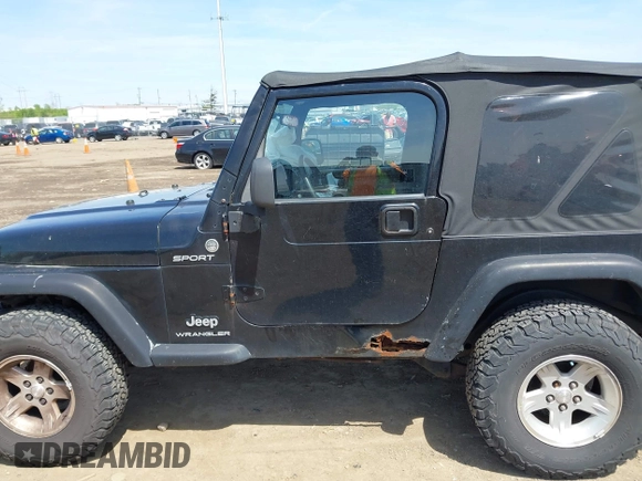 2006 Jeep Wrangler Sport with VIN 1J4FA49S76P718349, listed as a IAAI auction lot 42098356 with 137,804 mi miles and . Bid and sale history available at carsss.com. Image 14.