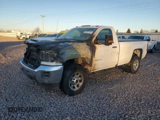 2017 GMC Sierra 3500HD z VIN 1GT32VCYXHZ265117, wystawiony jako Copart lot #86637524 z przebiegiem Nie podano mil oraz Szkoda całkowita • Salvage title. Historia ofert i sprzedaży dostępna na DreamBid. Obrazek 1.