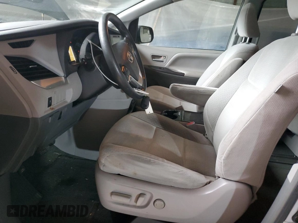 2015 Toyota Sienna LE AAS with VIN 5TDKK3DC1FS581300, listed as a Copart auction lot 49647835 with 128,659 mi miles and Salvage Title. Bid and sale history available at DreamBid. Image 7.
