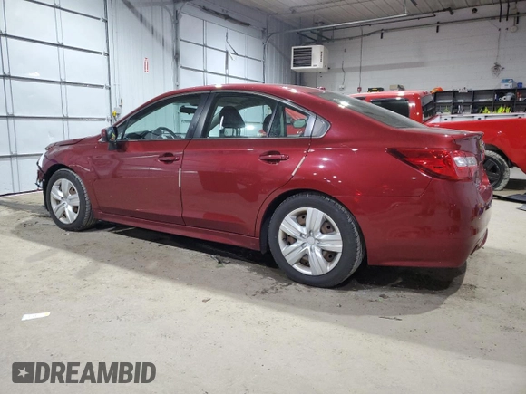 2016 Subaru Legacy 2.5i with VIN 4S3BNCA69G3009528, listed as a Copart auction lot 85206164 with 115,205 mi miles and Salvage Title. Bid and sale history available at carsss.com. Image 2.