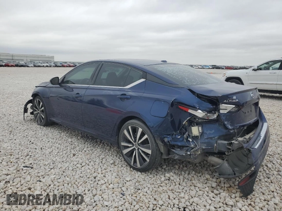 2021 Nissan Altima 2.5 SR with VIN 1N4BL4CV8MN383991, listed as a Copart auction lot 48206975 with 74,567 mi miles and Salvage Title. Bid and sale history available at carsss.com. Image 2.