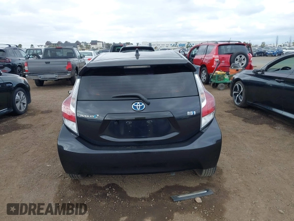 2016 Toyota Prius One with VIN JTDKDTB36G1120170, listed as a IAAI auction lot 42054086 with 106,362 mi miles and . Bid and sale history available at DreamBid. Image 17.