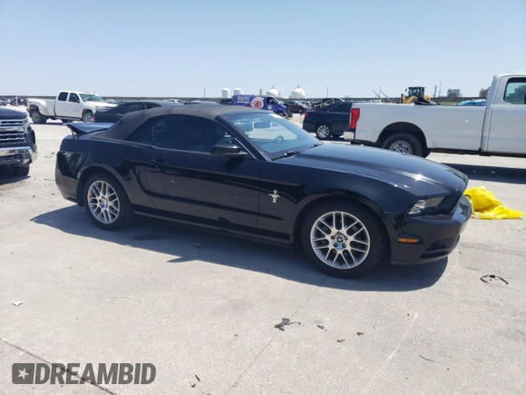 2014 Ford Mustang V6 with VIN 1ZVBP8EM6E5305623, listed as a Copart auction lot 51074235 with 61,431 mi miles and Salvage Title. Bid and sale history available at carsss.com. Image 4.