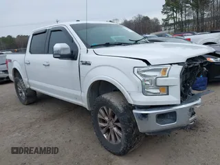 2017 Ford F-150 XL with VIN 1FTEW1EF9HFA70421, listed as a IAAI auction lot 41287884 with 105,630 mi miles. Bid and sale history available at carsss.com. Image 1.