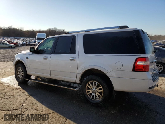 2014 Ford Expedition Max Limited with VIN 1FMJK1K52EEF07422, listed as a Copart auction lot 47033425 with 204,354 mi miles and Salvage title. Bid and sale history available at DreamBid. Image 2.