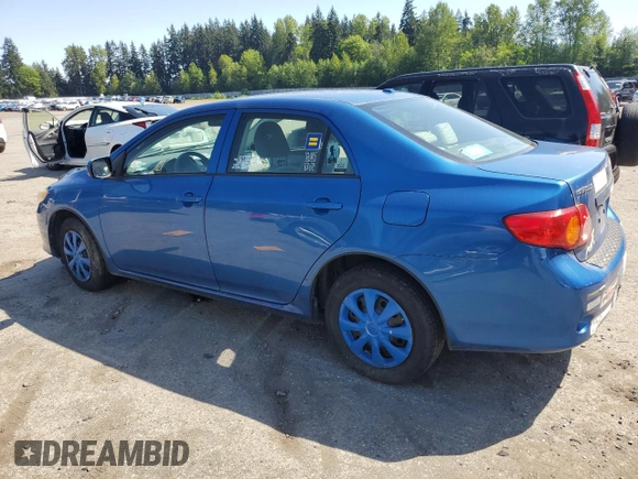 2009 Toyota Corolla with VIN JTDBL40E199025372, listed as a Copart auction lot 55304535 with 90,908 mi miles and Clean Title. Bid and sale history available at carsss.com. Image 2.