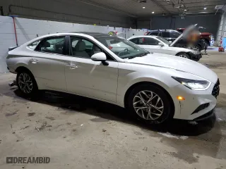 2022 Hyundai Sonata SEL with VIN KMHL14JA3NA174330, listed as a Copart auction lot 41850055 with 42,976 mi miles and Salvage Title. Bid and sale history available at carsss.com. Image 4.