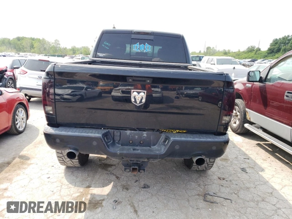 2013 Ram 1500 Sport с VIN 1C6RR7MT0DS722905, выставлен на аукционе Copart как лот 56303593 с пробегом 206 262 миль миль и Списание • Salvage title. История ставок и продаж доступна на DreamBid. Изображение 6.