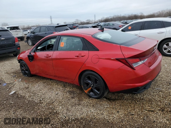 2023 Hyundai Elantra SEL with VIN 5NPLM4AG4PH088858, listed as a Copart auction lot 51628855 with 140,605 mi miles and Salvage Title. Bid and sale history available at DreamBid. Image 2.