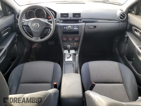 2005 Mazda 3 i with VIN JM1BK12F751242280, listed as a Copart auction lot 84316214 with 222,131 mi miles and Salvage Title. Bid and sale history available at DreamBid. Image 8.