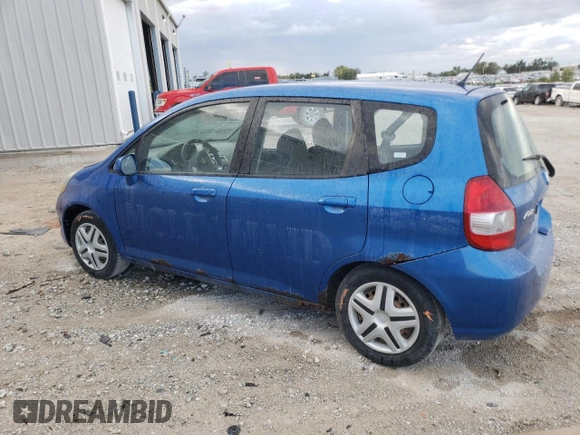 2007 Honda Fit with VIN JHMGD38437S043630, listed as a Copart auction lot 68904544 with 127,279 mi miles and Salvage Title. Bid and sale history available at carsss.com. Image 2.