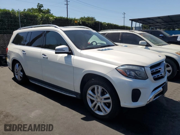 2017 Mercedes-Benz GLS 450 z VIN 4JGDF6EE8HA784128, wystawiony jako Copart lot #59147515 z przebiegiem 119 289 mil mil oraz Szkoda całkowita • Salvage title. Historia ofert i sprzedaży dostępna na DreamBid. Obrazek 4.
