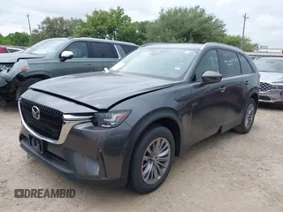 2024 Mazda CX-90 Preferred Plus with VIN JM3KKCHD3R1153224, listed as a IAAI auction lot 42148905 with 9,484 mi miles and . Bid and sale history available at DreamBid. Image 2.