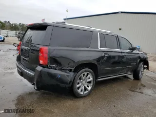 2018 Chevrolet Suburban Premier with VIN 1GNSCJKC0JR226427, listed as a Copart auction lot 45642655 with 118,421 mi miles and Salvage Title. Bid and sale history available at carsss.com. Image 3.