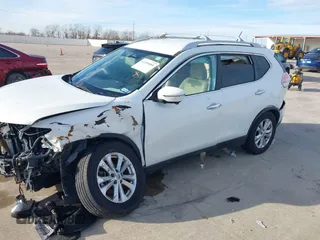 2015 Nissan Rogue SL with VIN 5N1AT2MT5FC920043, listed as a IAAI auction lot 41353089 with 1 mi miles. Bid and sale history available at carsss.com. Image 16.