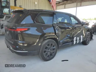 2024 Lexus TX 500h F Sport Premium with VIN 5TDABAB67RS003588, listed as a Copart auction lot 57474385 with Not provided miles and Salvage title. Bid and sale history available at DreamBid. Image 3.