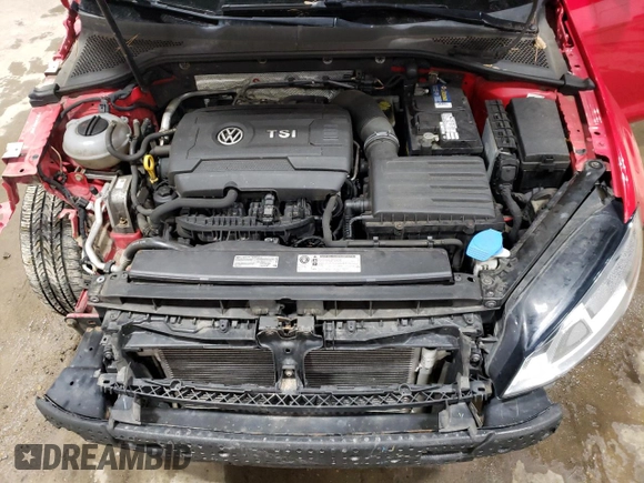 2017 Volkswagen Golf S with VIN 3VW017AU9HM510909, listed as a Copart auction lot 81958244 with 144,439 mi miles and Salvage Title. Bid and sale history available at DreamBid. Image 11.