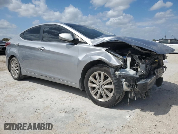 2016 Hyundai Elantra SE z VIN 5NPDH4AE1GH658421, wystawiony jako Copart lot #50765875 z przebiegiem 170 037 mil mil oraz Szkoda całkowita • Salvage title. Historia ofert i sprzedaży dostępna na DreamBid. Obrazek 4.