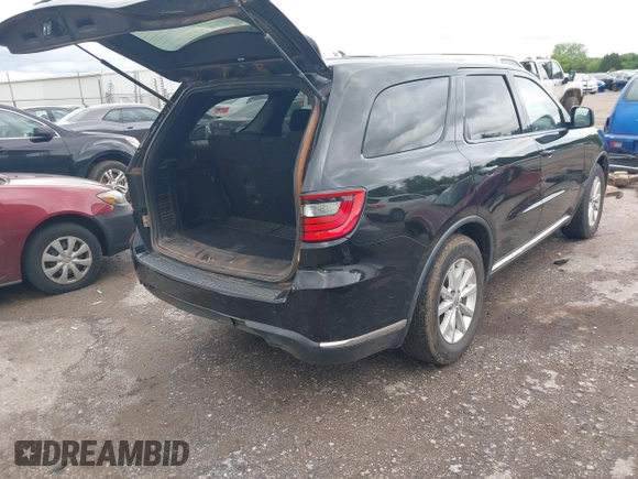 2014 Dodge Durango SXT with VIN 1C4RDHAG7EC560366, listed as a IAAI auction lot 42152736 with 164,590 mi miles and . Bid and sale history available at carsss.com. Image 4.