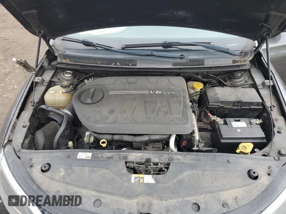 2015 Chrysler 200 C with VIN 1C3CCCEG8FN624446, listed as a Copart auction lot 49001465 with 157,663 mi miles and Salvage Title. Bid and sale history available at carsss.com. Image 11.