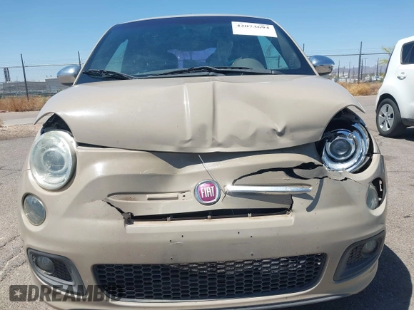 2012 FIAT 500 Sport z VIN 3C3CFFBR8CT131358, wystawiony jako IAAI lot #42073694 z przebiegiem 113 987 mil mil oraz . Historia ofert i sprzedaży dostępna na DreamBid. Obrazek 12.