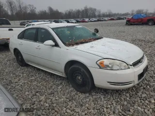 2011 Chevrolet Impala Police Police with VIN 2G1WD5EM0B1174948, listed as a Copart auction lot 81807434 with 0 mi miles and Clean Title. Bid and sale history available at carsss.com. Image 4.