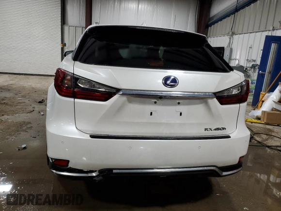 2020 Lexus RX with VIN 2T2HGMDA2LC053085, listed as a Copart auction lot 72991222 with 21,884 mi miles. Bid and sale history available at carsss.com. Image 6.