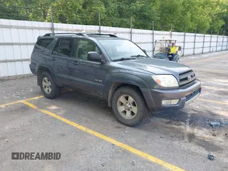2004 Toyota 4Runner SR5 z VIN JTEBT14R240031458, wystawiony jako IAAI lot #42452058 z przebiegiem 216 294 mil mil oraz . Historia ofert i sprzedaży dostępna na DreamBid. Obrazek 1.