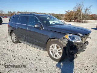 2016 Mercedes-Benz GL with VIN 4JGDF6EE0GA638059, listed as a Copart auction lot 83017144 with 168,505 mi miles and Salvage Title. Bid and sale history available at carsss.com. Image 4.