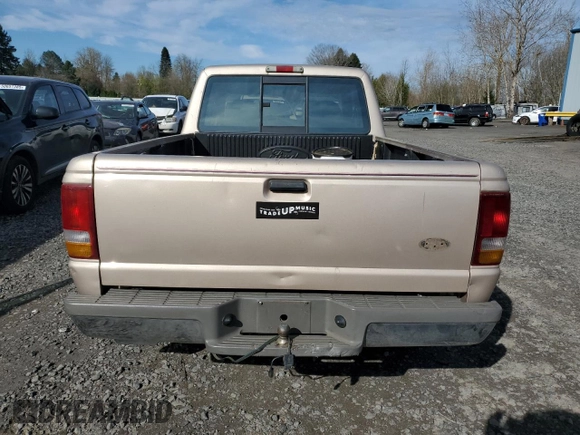 1996 Ford Ranger XL with VIN 1FTCR14U7TPB29855, listed as a Copart auction lot 42778565 with 215,754 mi miles and Salvage Title. Bid and sale history available at carsss.com. Image 6.