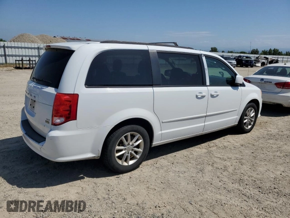 2014 Dodge Grand Caravan SXT z VIN 2C4RDGCG1ER433319, wystawiony jako Copart lot #55533885 z przebiegiem 146 550 mil mil oraz Czysty tytuł • Clean title. Historia ofert i sprzedaży dostępna na DreamBid. Obrazek 3.