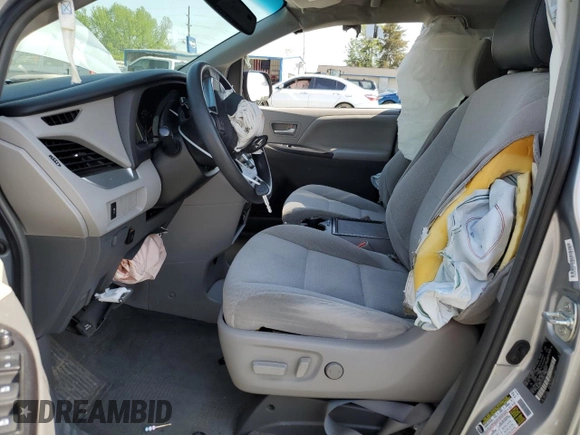 2015 Toyota Sienna LE AAS with VIN 5TDKK3DCXFS528241, listed as a Copart auction lot 52753055 with 132,207 mi miles and Salvage Title. Bid and sale history available at DreamBid. Image 7.