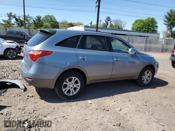 2008 Hyundai Veracruz GLS with VIN KM8NU13CX8U068361, listed as a Copart auction lot 54476365 with 90,321 mi miles and Salvage Title. Bid and sale history available at DreamBid. Image 3.