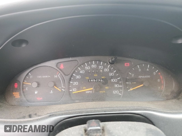1997 Ford Thunderbird LX z VIN 1FALP62W2VH154138, wystawiony jako Copart lot #46281235 z przebiegiem 145 738 mil mil oraz Tytuł czysty. Historia ofert i sprzedaży dostępna na DreamBid. Obrazek 9.