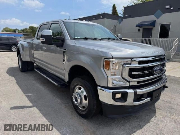 2020 Ford F-350 with VIN 1FT8W3DN4LEC59753, listed as a Copart auction lot 50727805 with 50,534 mi miles and Non repairable. Bid and sale history available at DreamBid. Image 4.