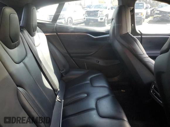 2016 Tesla Model S 90D with VIN 5YJSA1E2XGF150490, listed as a Copart auction lot 51070365 with 144,457 mi miles and Salvage Title. Bid and sale history available at DreamBid. Image 10.