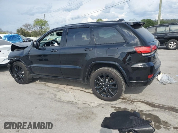 2020 Jeep Grand Cherokee Altitude with VIN 1C4RJFAG0LC150082, listed as a Copart auction lot 52899985 with 76,894 mi miles and Salvage Title. Bid and sale history available at carsss.com. Image 2.