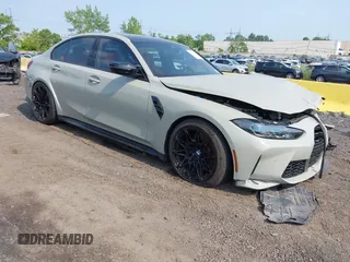 2024 BMW M3 Competition xDrive with VIN WBS43AY00RFS67290, listed as a IAAI auction lot 42329346 with 10,792 mi miles and . Bid and sale history available at DreamBid. Image 1.