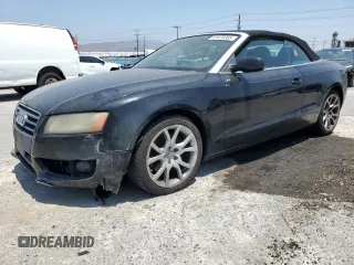 2010 Audi A5 Premium with VIN WAUAFAFH4AN025524, listed as a Copart auction lot 61670095 with 85,326 mi miles and Salvage title. Bid and sale history available at DreamBid. Image 1.