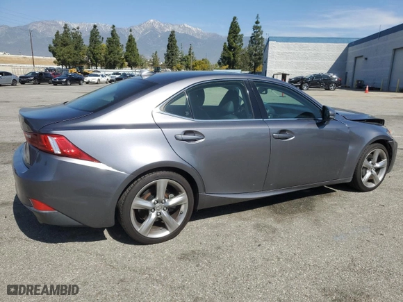 2014 Lexus IS 350 with VIN JTHBE1D22E5002949, listed as a Copart auction lot 49851835 with 179,248 mi miles and Salvage Title. Bid and sale history available at carsss.com. Image 3.