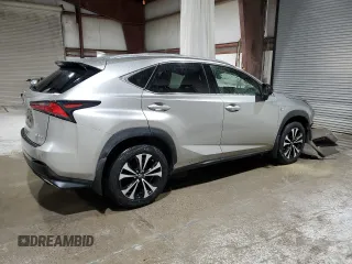 2021 Lexus NX with VIN JTJSARDZ7M2239362, listed as a Copart auction lot 45025115 with 48,509 mi miles and Salvage Title. Bid and sale history available at carsss.com. Image 3.