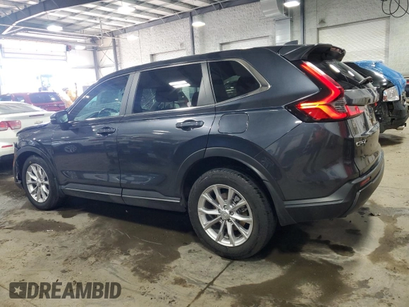 2023 Honda CR-V EX-L with VIN 2HKRS4H79PH408858, listed as a Copart auction lot 46674555 with 69,056 mi miles and Salvage Title. Bid and sale history available at carsss.com. Image 2.