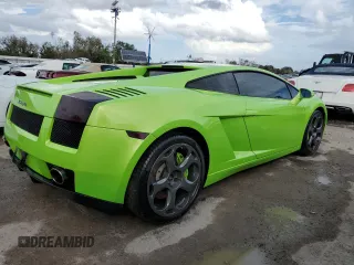2005 Lamborghini Gallardo z VIN ZHWGU11S35LA02379, wystawiony jako Copart lot #75365184 z przebiegiem 23 102 mil mil oraz Nie do naprawy. Historia ofert i sprzedaży dostępna na DreamBid. Obrazek 3.