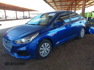 2018 Hyundai Accent SE with VIN 3KPC24A3XJE035063, listed as a IAAI auction lot 41885323 with 93,934 mi miles. Bid and sale history available at carsss.com. Image 2.