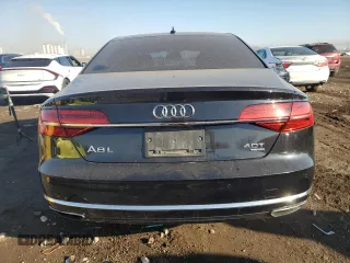 2015 Audi A8 L 4.0T with VIN WAU32AFD0FN016733, listed as a Copart auction lot 48564865 with 102,581 mi miles and Salvage Title. Bid and sale history available at carsss.com. Image 6.