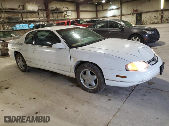 1999 Chevrolet Monte Carlo LS with VIN 2G1WW12M4X9298849, listed as a Copart auction lot 57808255 with 125,443 mi miles and Salvage title. Bid and sale history available at DreamBid. Image 4.