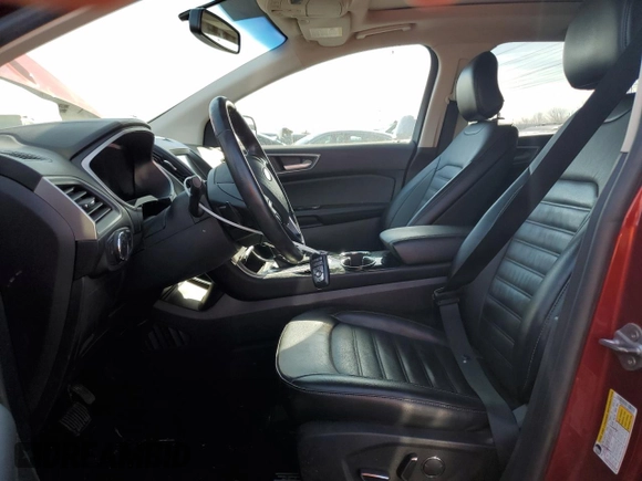 2018 Ford Edge SEL with VIN 2FMPK4J93JBC50017, listed as a Copart auction lot 48211095 with 107,028 mi miles and Salvage Title. Bid and sale history available at carsss.com. Image 7.