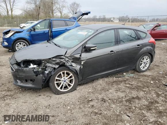 2015 Ford Focus SE with VIN 1FADP3K21FL277296, listed as a Copart auction lot 52252855 with 94,583 mi miles and Salvage Title. Bid and sale history available at carsss.com. Image 1.